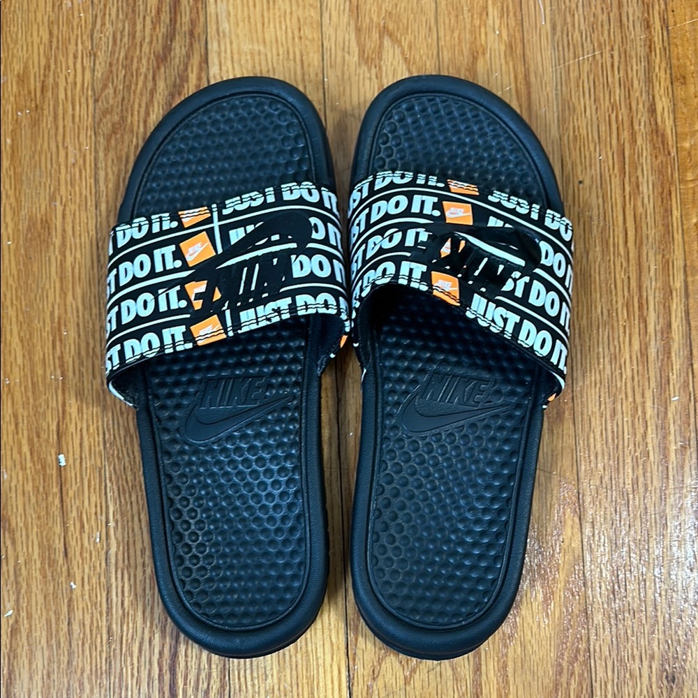 Nike Black Slide Sandals